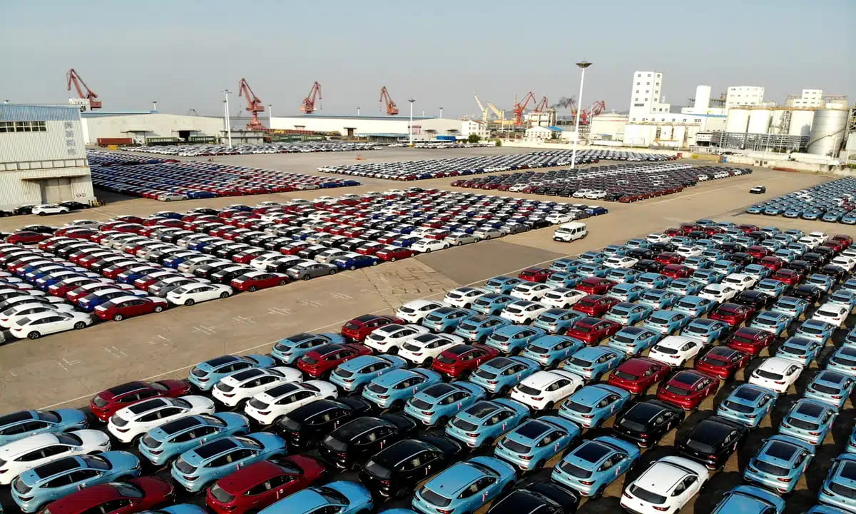 China übertrifft wahrscheinlich Japan als weltweit führender Autoexporteur im Jahr 2023