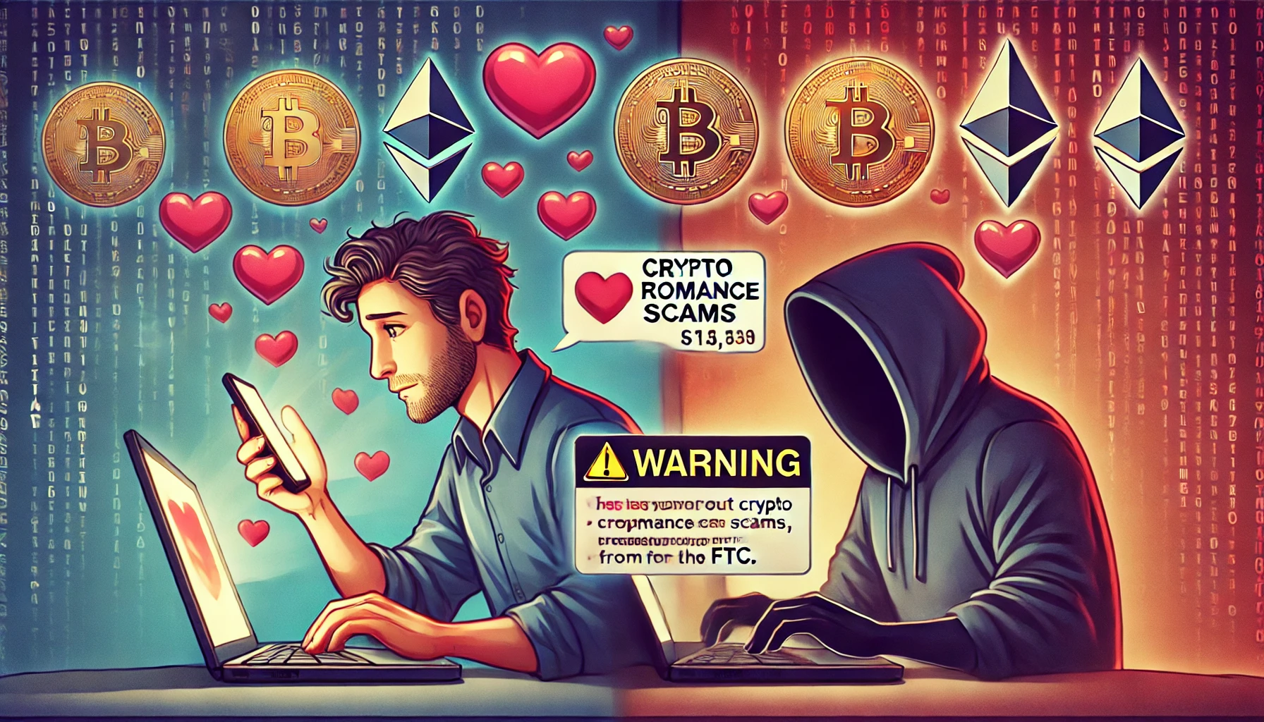 FTC warnt Krypto-Investoren vor zunehmenden Crypto-Romance-Betrugsfällen