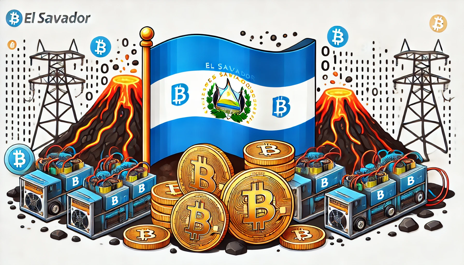 El Salvadors mutiger Sprung in das Bitcoin-Mining: Eine umfassende Analyse