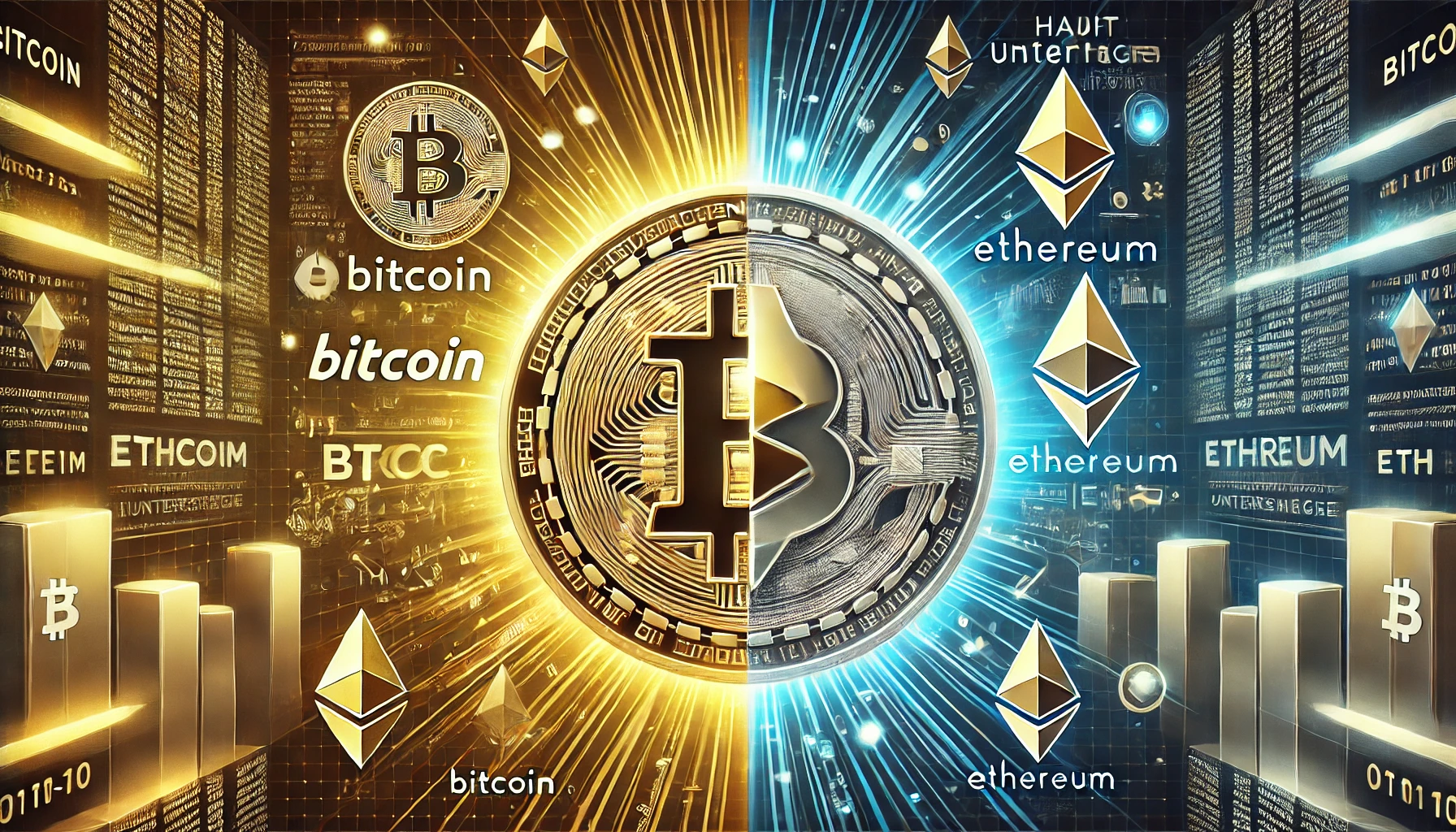 Bitcoin (BTC) vs. Ethereum (ETH): Hauptunterschiede