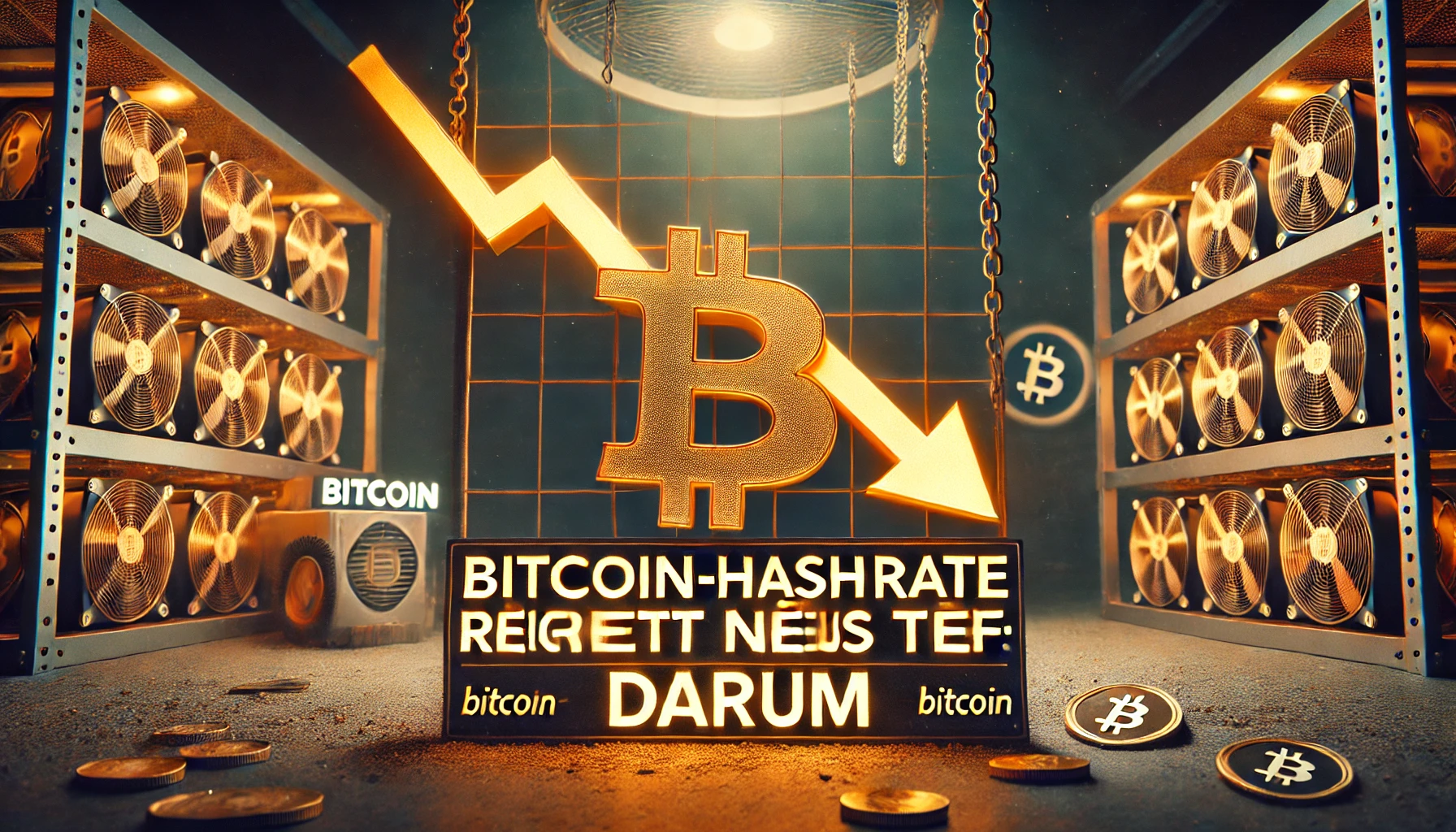 Bitcoin-Hashrate erreicht neues Tief: Darum