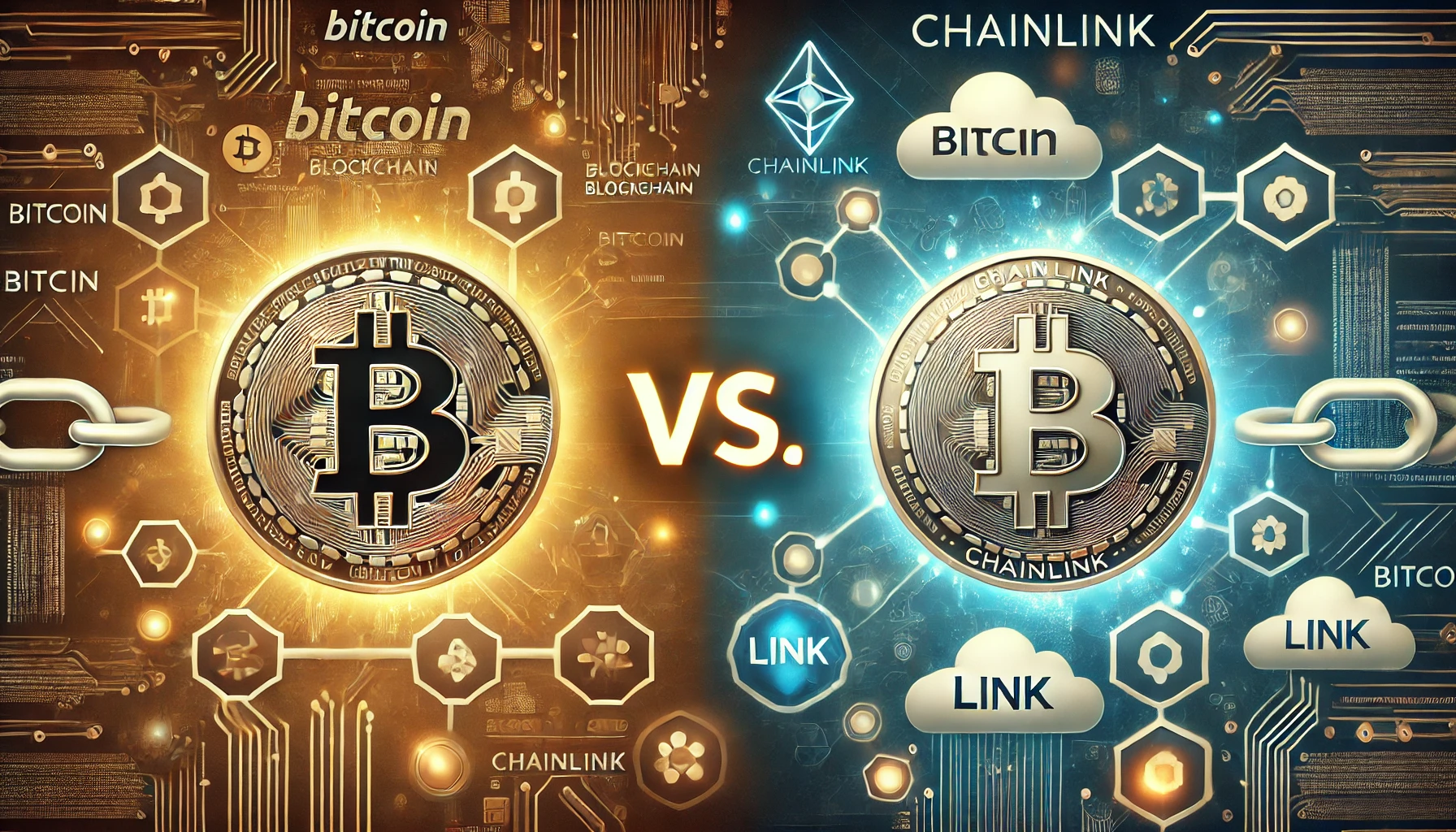 Bitcoin (BTC) vs Chainlink (LINK): Was ist der Unterschied?