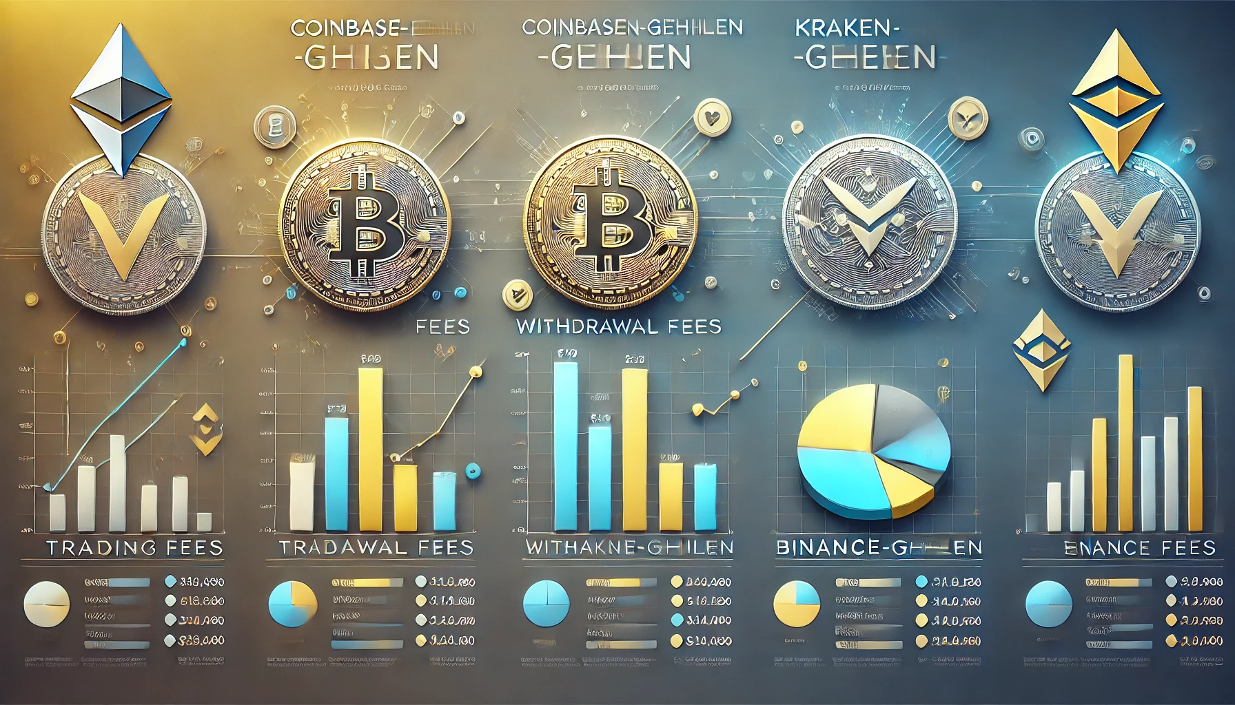 Coinbase-Gebühren vs. Kraken-Gebühren vs. Binance-Gebühren – Ein Detaillierter Vergleich