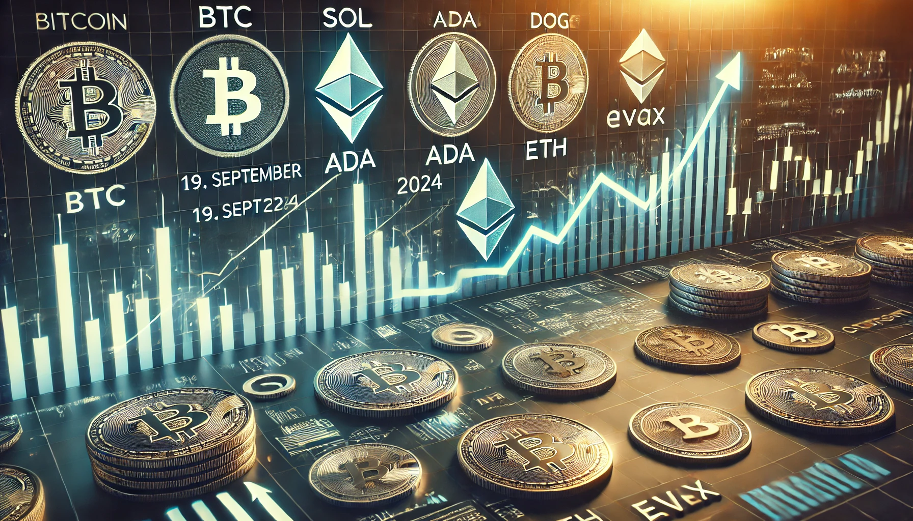 Preisanalyse 19. September 2024 – BTC, SOL, ADA, DOGE, ETH und AVAX