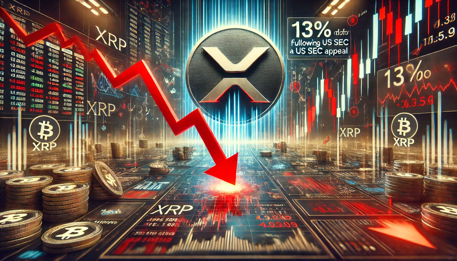 US-SEC-Berufung: XRP-Preis fällt um 13 %