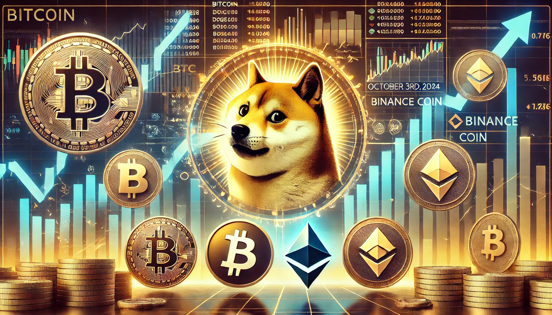 Kursanalyse vom 3. Oktober 2024 – BTC, DOGE, SOL, BNB und ETH