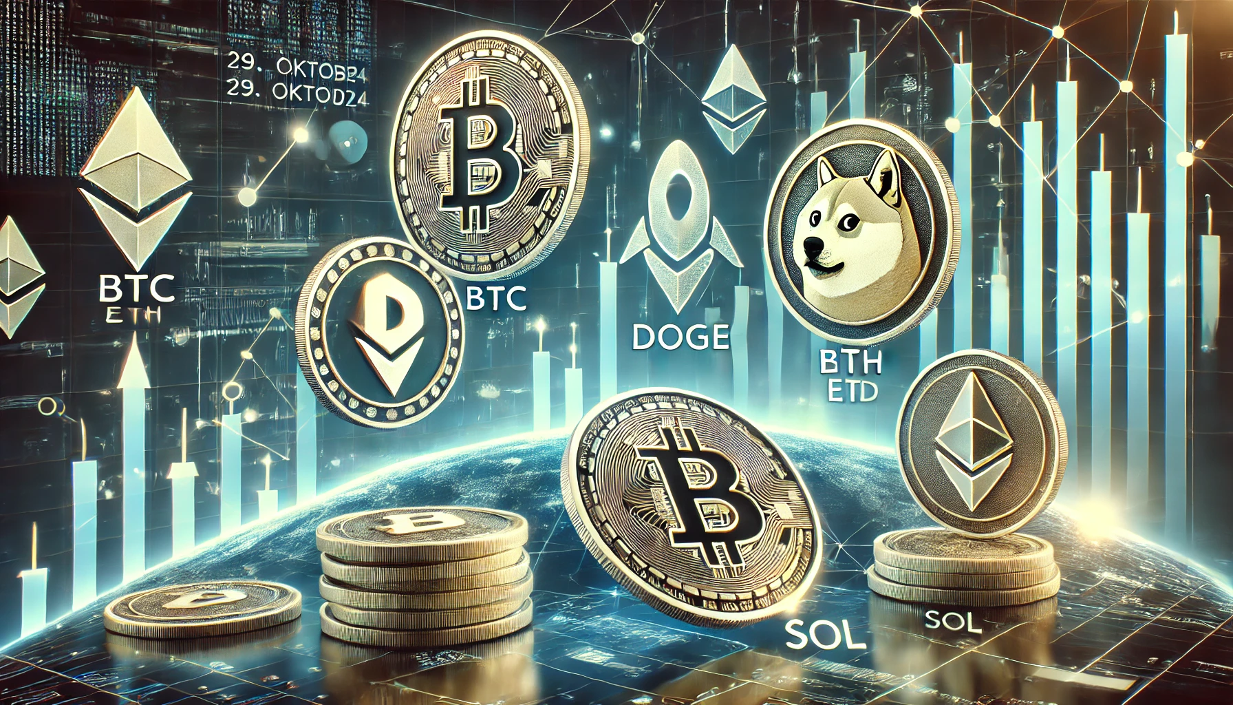 Preisanalyse vom 29. Oktober 2024 – BTC, DOGE, BNB, ETH und SOL