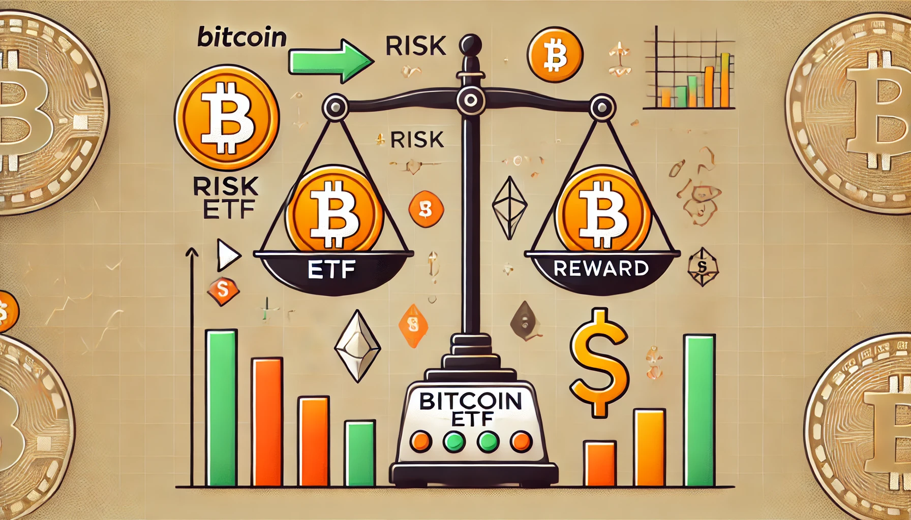 Risiken und Vorteile einer Investition in Bitcoin-ETFs