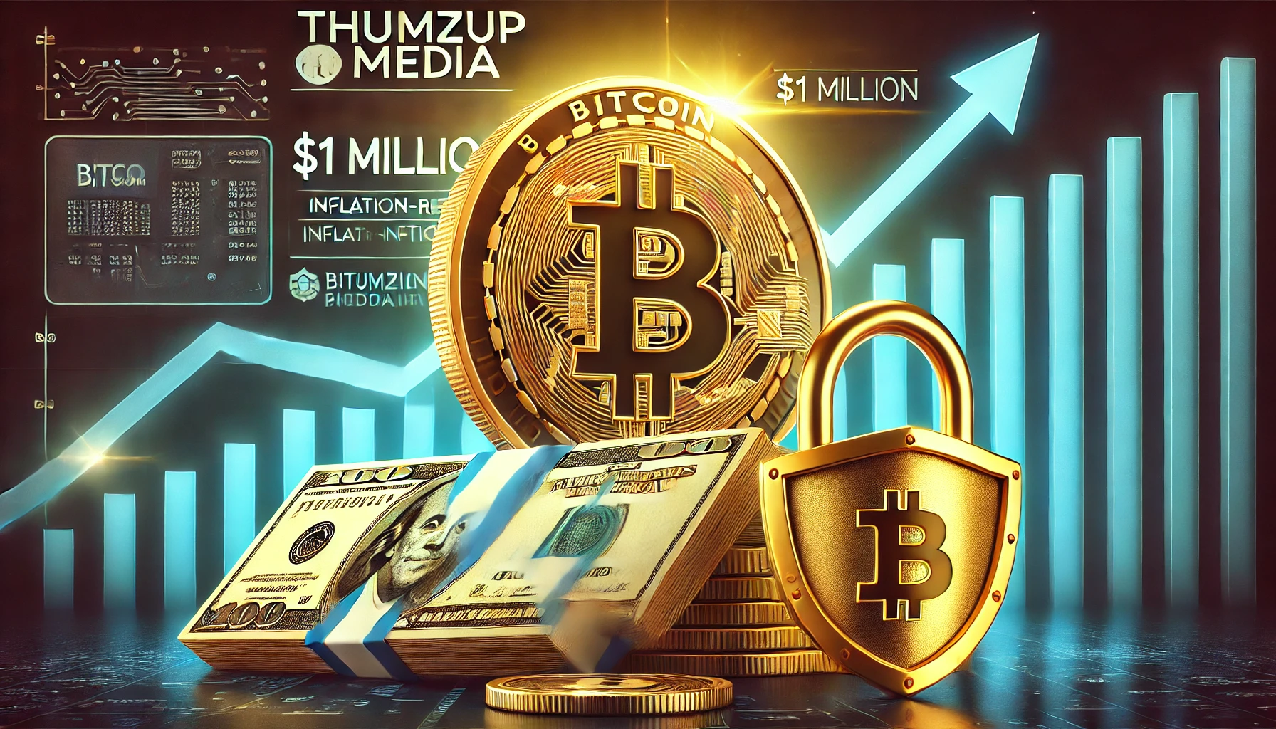 Thumzup Media kauft Bitcoin im Wert von 1 Million US-Dollar wegen inflationsresistenter Eigenschaften