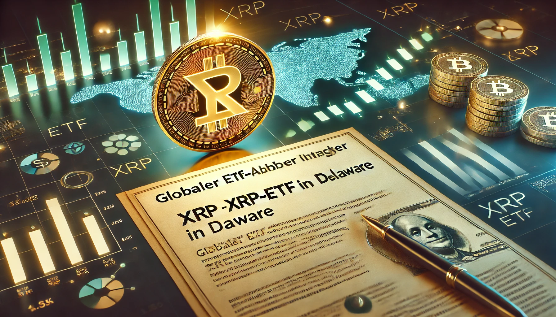 Globaler ETF-Anbieter WisdomTree beantragt XRP-ETF in Delaware