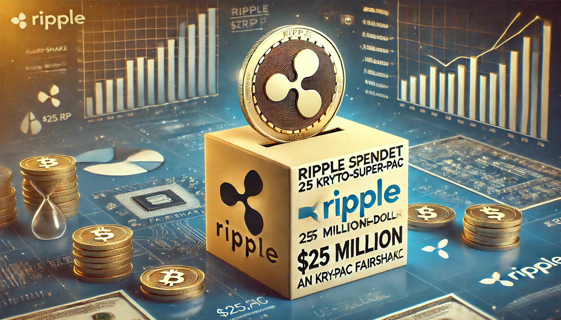 Ripple spendet weitere 25 Millionen US-Dollar an Krypto-Super-PAC Fairshake