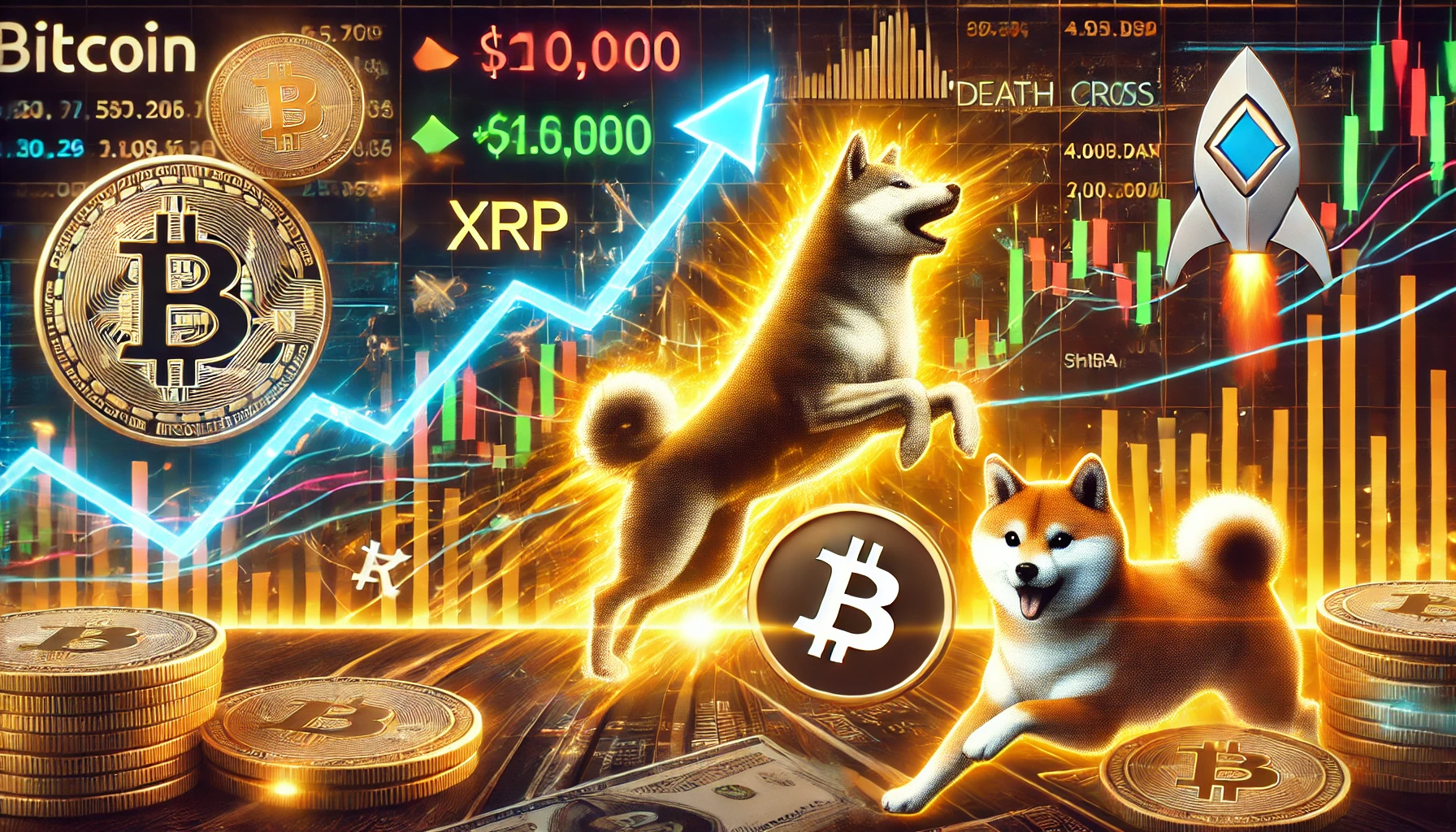 Bitcoin (BTC) könnte jetzt seinen Weg über 100.000 $ beginnen, XRP-Erholung begann zu früh, wird Shiba Inu (SHIB) das Death Cross vermeiden?