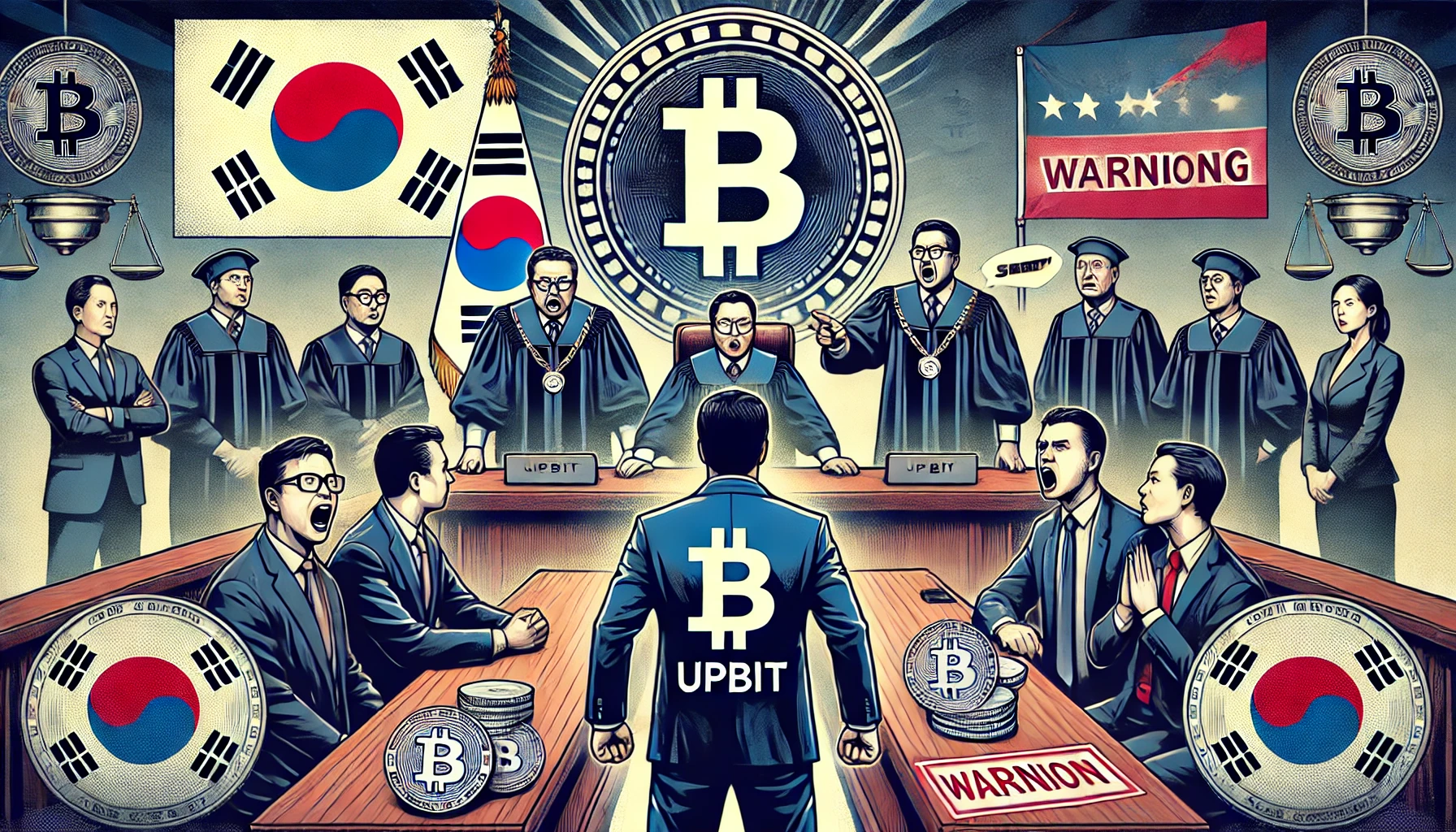 Kritik an südkoreanischen Regulierern wegen Upbit-Sanktionen